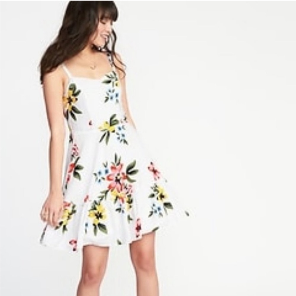 Old Navy - Floral Fit & Flare Cami Dress